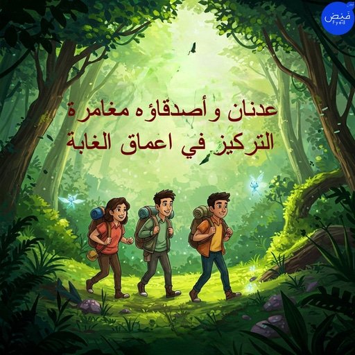 "عدنان وأصدقاؤه: مغامرة التركيز في أعماق الغابة"