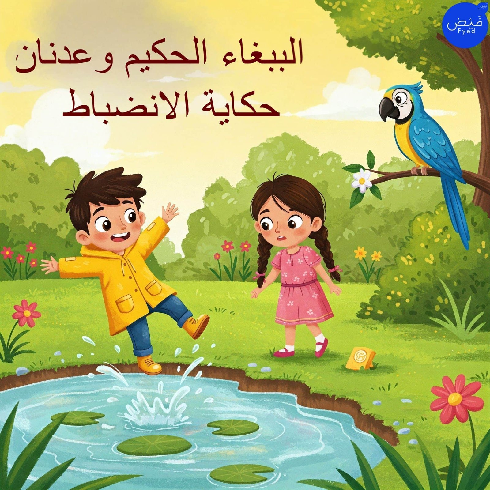 الببغاء الحكيم وعدنان: حكاية الانضباط