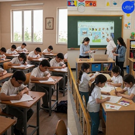 ربط المنهج بالتقويم الشامل