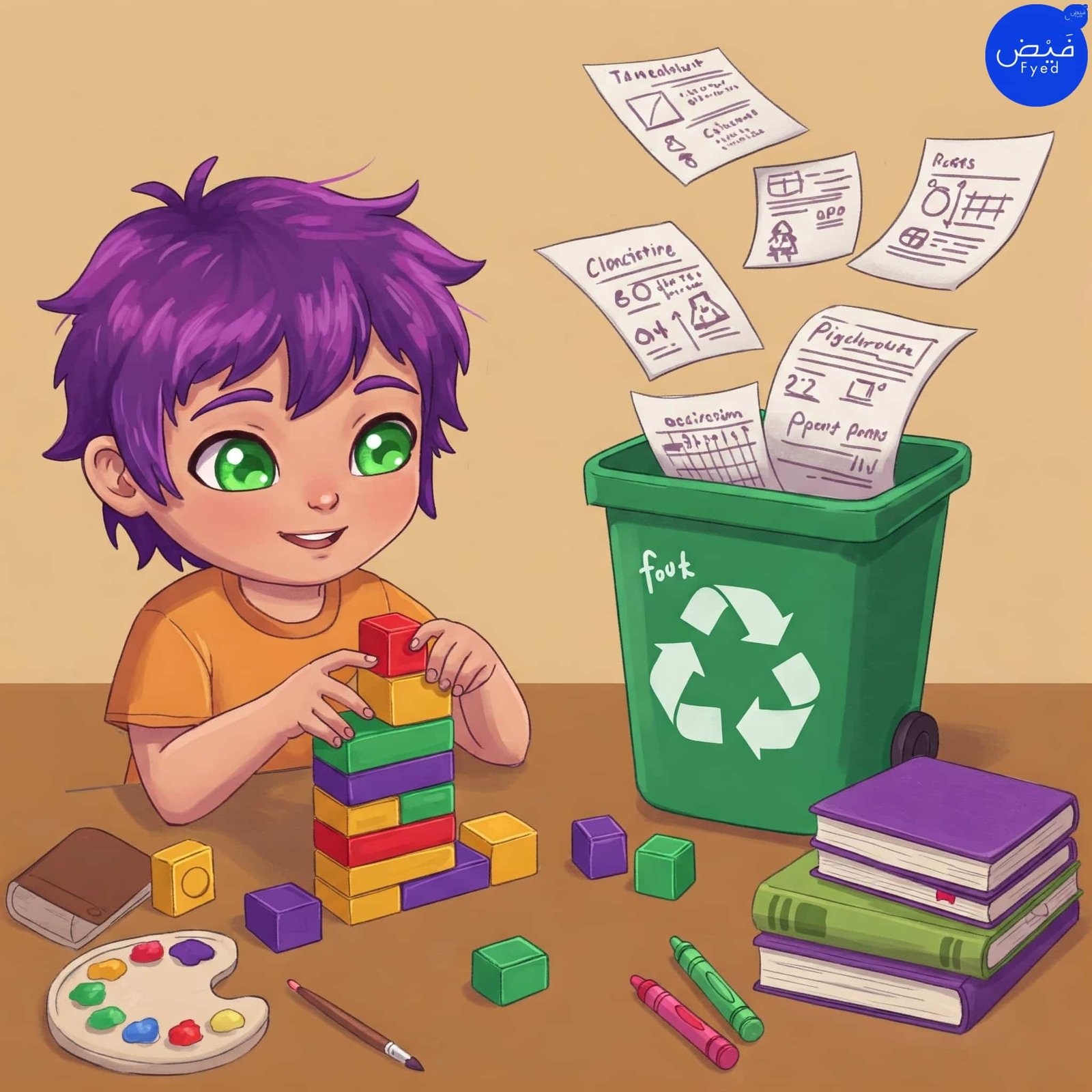 تصميم مناهج الأطفال